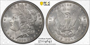 1898 $1 MS66+