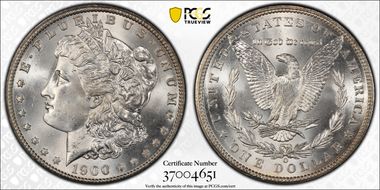 1900-O $1 MS67