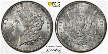 1899-O $1 MS66+