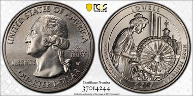 2019-W 25C Lowell NP First Week of Discovery MS65