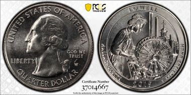 2019-W 25C Lowell NP First Week of Discovery MS64