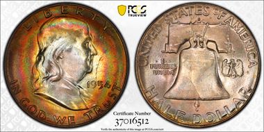 1954-S 50C MS64