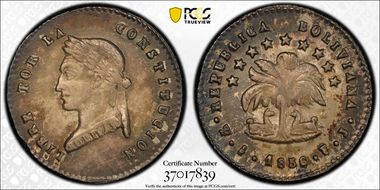 1856-PTS FJ 1/2 Sol KM-118.2 MS64