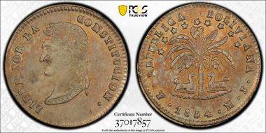 1854-PTS MJ Sol KM-119.1 MS63