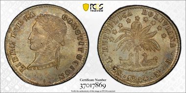 1854-PTS MJ 2 Sol KM-121.2 MS63