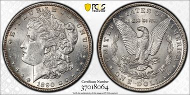 1890-CC $1 MS60