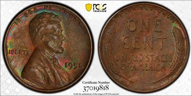 1958 1C AU53BN