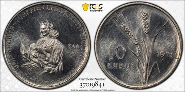 1976 10 Kuru F.A.O. MS65