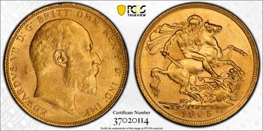 1905-P Sov S-3972 MS63