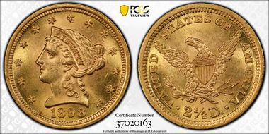 1898 $2.50 MS64