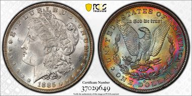 1885-O $1 MS64