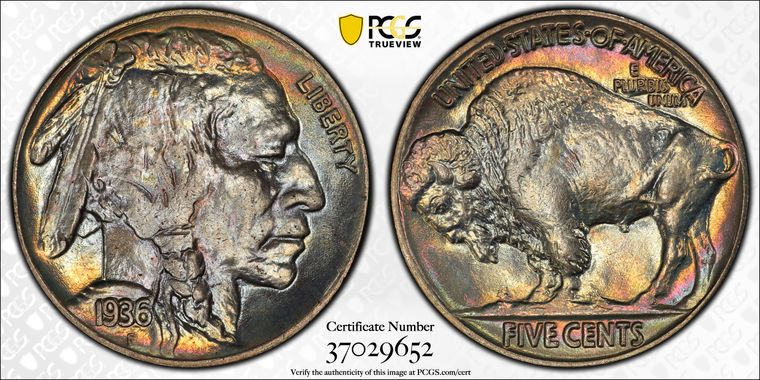 Cert 37029652 - Coin Image