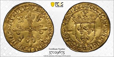 (1515-47) E.D'Or Dup-775 Gad-315 Lyon AU58