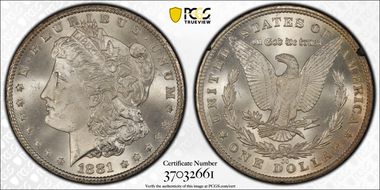 1881-CC $1 GSA Hoard MS64+