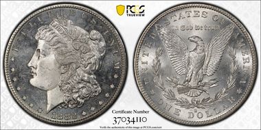 1882-S $1 MS66
