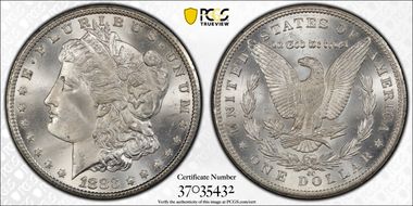 1883-CC $1 MS66