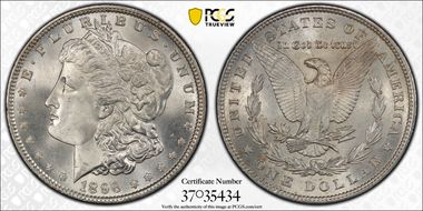 1896 $1 MS65