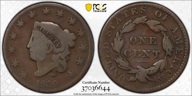 1830 1C N-6 Medium Letters G4BN