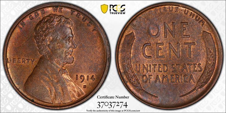 Cert 37037274 - Coin Image