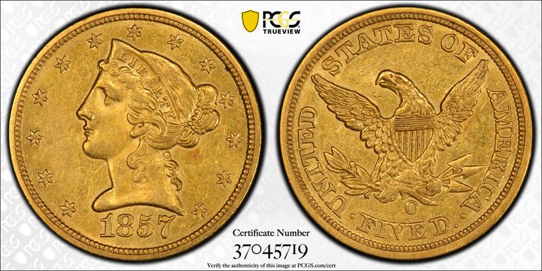 Cert 37045719 - Coin Image