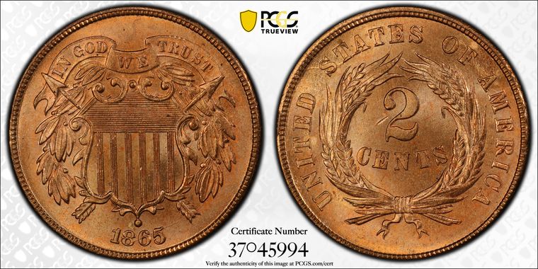 Cert 37045994 - Coin Image