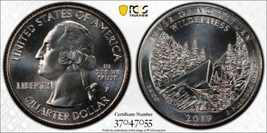 2019-P 25C Frank Church River of No Return NP MS68