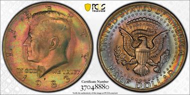 1983-P 50C MS66