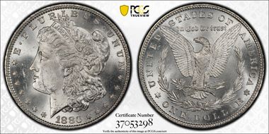 1880 $1 MS64