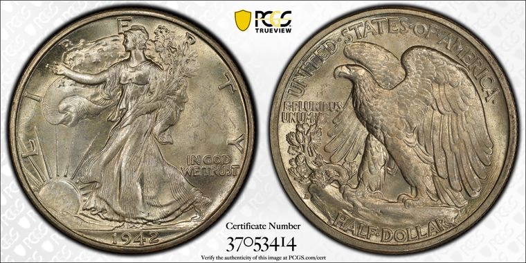 Cert 37053414 - Coin Image