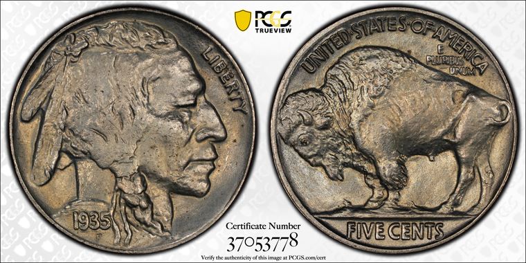 Cert 37053778 - Coin Image