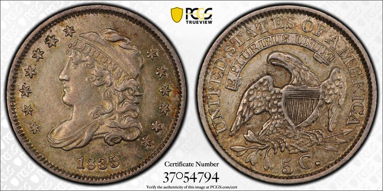 Cert 37054794 - Coin Image