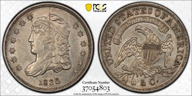 1836 H10C Small 5C AU58