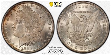 1880-CC $1 MS64+