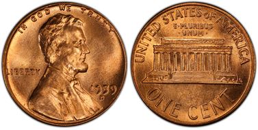 1959-D 1C MS67RD