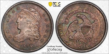 1836 H10C Large 5C MS63