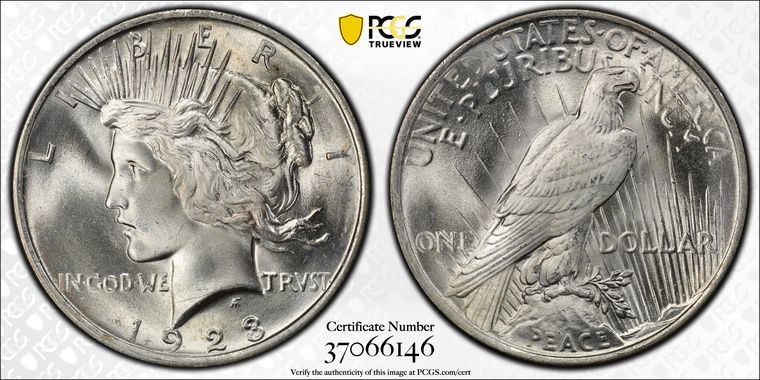 Cert 37066146 - Coin Image