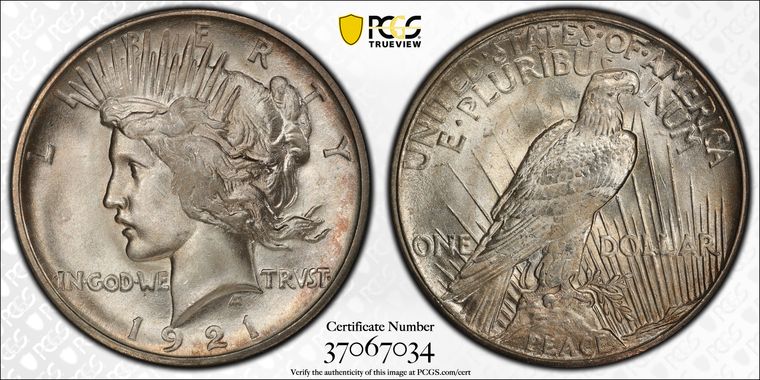 Cert 37067034 - Coin Image