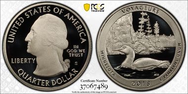 2018-S 25C Voyageurs NP-Silver Limited Edition Proof Set PR70DCAM