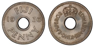 1936 1D Edward VIII MS64