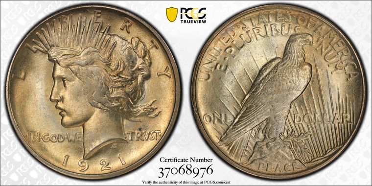 Cert 37068976 - Coin Image