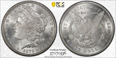 1878-CC $1 MS65+