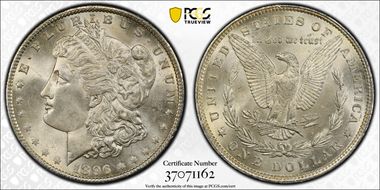 1896 $1 MS65