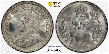 1932 10C MS66
