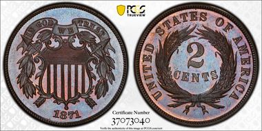 1871 2C PR67BN