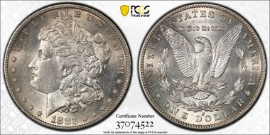 1883-S $1 AU55