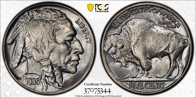 Cert 37075344 - Coin Image