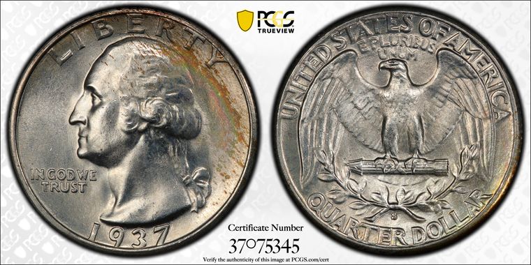 Cert 37075345 - Coin Image