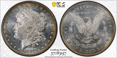 1878 7TF $1 VAM 79, Fill in 8s MS63
