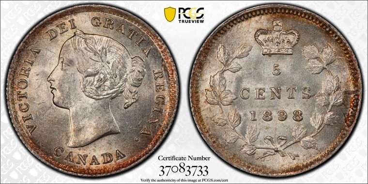 Cert 37083733 - Coin Image