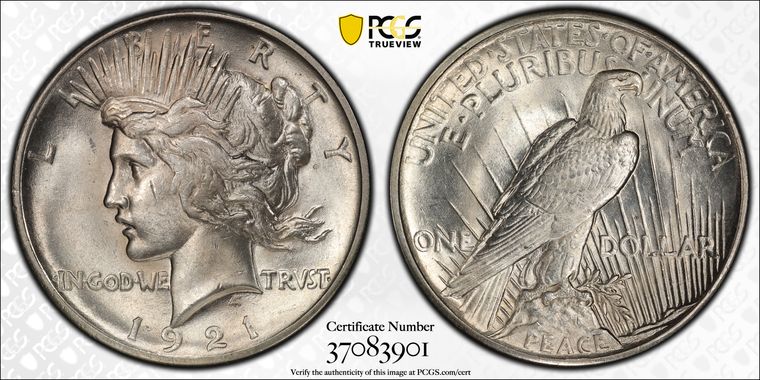 Cert 37083901 - Coin Image